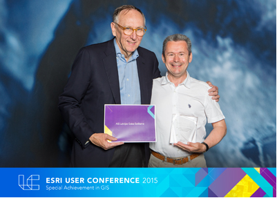 ESRI balvas ieguvēja 2015. gadā – “Latvijas Gaisa satiksme”