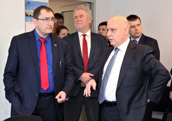 LGS viesojas satiksmes ministrs Tālis Linkaits